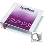 Cardinal Premier Easy Open ClearVue Locking Slant-D Ring Binder, 3 Rings, 2" Capacity, 11 x 8.5, White