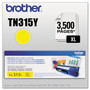 Brother TN315Y Original Laser Toner Cartridge - Yellow - 1 Each
