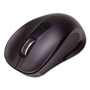 Innovera Mid-Size Wireless Optical Mouse with Micro USB, 2.4 GHz Frequency/26 ft Wireless Range, Right Hand Use, Black