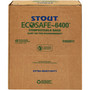Stout by Envision EcoSafe-6400 Bags, 13 gal, 0.85 mil, 24" x 30", Green, 45/Box