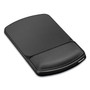 Fellowes Gel Wrist Rest and Mouse Pad - 0.94" Height x 6.25" Width x 10.13" Depth - Platinum, Graphite - Gel - Wear Resistant, Tear Resistant, Skid Proof