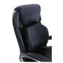 SertaPedic Cosset Big and Tall Executive Chair, Supports Up to 400 lb, 19" to 22" Seat Height, Black Seat/Back, Slate Base (SRJ48964) View Product Image