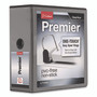 Cardinal Premier Easy Open ClearVue Locking Slant-D Ring Binder, 3 Rings, 5" Capacity, 11 x 8.5, Black