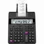 Casio HR-200RC Printing Calculator - Two-color Printing, Large Display, Dual Power - 12 Digits - 2.3" Height x 7.8" Width x 10.8" Length - Black
