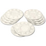 Creativity Street Round Paint Trays - Classroom - White - Plastic