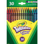 Crayola Twistables Colored Pencils, 2 mm, 2B (#1), Assorted Lead/Barrel Colors, 30/Pack View Product Image