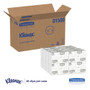 Kleenex C-Fold Paper Towels, 1-Ply, 10.13 x 13.15, White, 150/Pack, 16 Packs/Carton (KCC01500) View Product Image