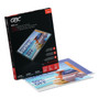 GBC EZUse Thermal Laminating Pouches, 10 mil, 9" x 11.5", Gloss Clear, 50/Box