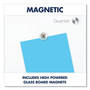Quartet Brilliance Glass Dry-Erase Boards, 72" x 48", White Surface