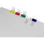 Officemate Binder Clips - Small - 0.38" Size Capacity - Assorted