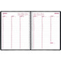 Brownline Essential Appointment Book/Planner - Weekly - 12 Month - January 2027 to December 2027 - 7:00 AM to 8:45 PM - Monday - Friday, 7:00 AM to 5:45 PM - REDCB950BLK