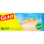 Glad Fold Top Food Storage Plastic Sandwich Bags, 6.5 x 5.5, Clear, 180 Bags/Box, 12 Boxes/Carton