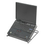 Safco Onyx Mesh Laptop Stand, 12.25" x 12.25" x 2", Black (SAF2161BL) View Product Image