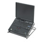 Safco Onyx Mesh Laptop Stand, 12.25" x 12.25" x 2", Black (SAF2161BL) View Product Image