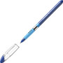 Schneider Slider Basic Ballpoint Pen, Stick, Extra-Bold 1.4 mm, Blue Ink, Blue Barrel, 10/Box