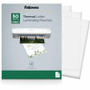 Fellowes Letter-Size Thermal Laminating Pouches - Sheet Size Supported: Letter 8.50" Width x 11" Length - Laminating Pouch/Sheet Size: 9" Width x 5 mil Thickness - Glossy - for Document - Photo-safe, Durable