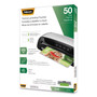 Fellowes Thermal Laminating Pouches, 5 mil, 9" x 11.5", Matte Clear, 50/Pack (FEL5744501) View Product Image