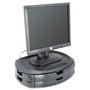 Kantek LCD Monitor Stand, 18" x 12.5" x 5", Black, Supports 35 lbs (KTKMS200B) View Product Image