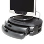 Kantek LCD Monitor Stand, 18" x 12.5" x 5", Black, Supports 35 lbs (KTKMS200B) View Product Image