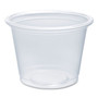 Dart Conex Complements Portion/Medicine Cups, 1 oz, Plastic, Clear, 125/Bag, 20 Bags/Carton