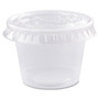 Dart Conex Complements Portion/Medicine Cups, 1 oz, Clear, 125/Bag, 20 Bags/Carton (DCC100PC) View Product Image