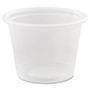 Dart Conex Complements Portion/Medicine Cups, 1 oz, Plastic, Clear, 125/Bag, 20 Bags/Carton