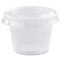 Dart Conex Complements Portion/Medicine Cups, 1 oz, Clear, 125/Bag, 20 Bags/Carton (DCC100PC) View Product Image