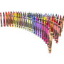 Crayola Classic Color Crayons in Flip-Top Pack with Sharpener, 96 Colors/Pack