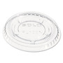 Dart Portion/Souffle Cup Lids, Fits 0.5 oz to 1 oz Cups, PET, Clear, 125 Pack, 20 Packs/Carton (DCCPL100N) View Product Image