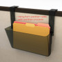 deflecto DocuPocket Stackable Wall Pocket, Letter Size, 13" x 4", Smoke