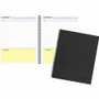 Mead QuickNotes Professional Planner Notebook - Action - 8 1/2" x 11" Sheet Size - Spiral Bound - Assorted - Linen