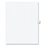 Avery Preprinted Legal Exhibit Side Tab Index Dividers, Avery Style, 10-Tab, 12, 11 x 8.5, White, 25/Pack