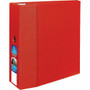 Avery Heavy-Duty Binders with Locking One Touch EZD Rings & Thumb Notch - 5" Binder Capacity - Letter - 8 1/2" x 11" Sheet Size - 1050 Sheet Capacity - 3 x 5" Ring - Fastener: Ring - AVE79586