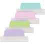 Avery Ultra Tabs Repositionable Tabs, Margin Tabs: 2.5" x 1", 1/5-Cut, Assorted Pastel Colors, 24/Pack