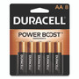 Duracell Power Boost CopperTop Alkaline AA Batteries, 8/Pack