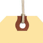 Avery Strung Shipping Tags, 11.5 pt Stock, 4.75 x 2.38, Manila, 1,000/Box (AVE12505) View Product Image
