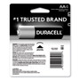 Duracell Power Boost CopperTop Alkaline AA Batteries, 4/Pack (DURMN1500B4Z) View Product Image