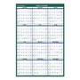 At-A-Glance Vertical Reversible Erasable Wall Calendar - Large - Julian Dates - Yearly - 12 Month - January 2026 to December 2026 (AAGPM21028)