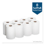 Georgia Pacific Professional SofPull Premium Junior Capacity Towel, 1-Ply, 7.8 x 14.8, White, 225/Roll, 8 Rolls/Carton