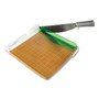 Westcott CarboTitanium Guillotine Paper Trimmer, 30 Sheets, 12" Cut Length, Metal/Wood Composite Base, 14 x 22