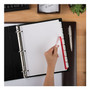 Avery Print and Apply Index Maker Clear Label Dividers, 8-Tab, 11 x 8.5, White, 50 Sets
