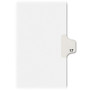 Avery Preprinted Legal Exhibit Side Tab Index Dividers, Avery Style, 10-Tab, 17, 11 x 8.5, White, 25/Pack, (1017)