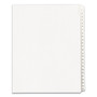 Avery Preprinted Legal Exhibit Side Tab Index Dividers, Allstate Style, 25-Tab, 1 to 25, 11 x 8.5, White, 1 Set, (1701)