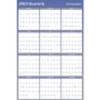 AT-A-GLANCE Vertical/Horizontal Erasable Quarterly/Monthly Wall Planner, 24 x 36, White/Blue Sheets, 12-Month (Jan to Dec): 2024 View Product Image