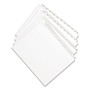 Avery Preprinted Legal Exhibit Side Tab Index Dividers, Allstate Style, 25-Tab, 26 to 50, 11 x 8.5, White, 1 Set, (1702)
