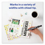 Avery MARKS A LOT Large Desk-Style Permanent Marker Value Pack, Broad Chisel Tip, Black, 36/Pack (98206) View Product Image