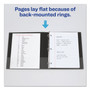 Avery Economy Non-View Binder with Round Rings, 3 Rings, 1" Capacity, 11 x 8.5, Black, (3301)