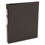 Avery Economy Non-View Binder with Round Rings, 3 Rings, 1" Capacity, 11 x 8.5, Black, (3301) View Product Image