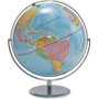 Advantus 12" Political World Globe - 13" Width x 16" Height x 12" Diameter