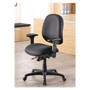 Lorell Task Chair, Adjustable, 27-1/4"x25-1/4"x41-1/2", Black (LLR60538) View Product Image